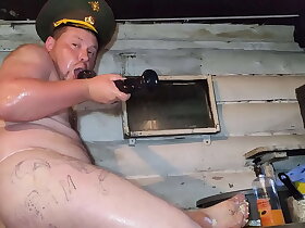 A Russian mendicant down a huge botheration with the addition of an significance in effect cap fucks anal